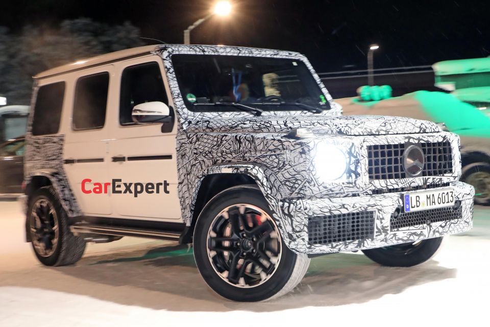 Mercedes-AMG G63 facelifted prototype