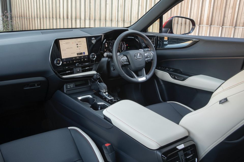 9.8-inch touchscreen