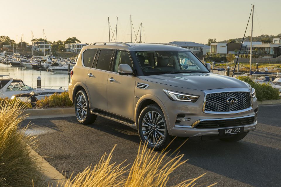 Pictured: facelifted 2018 QX80