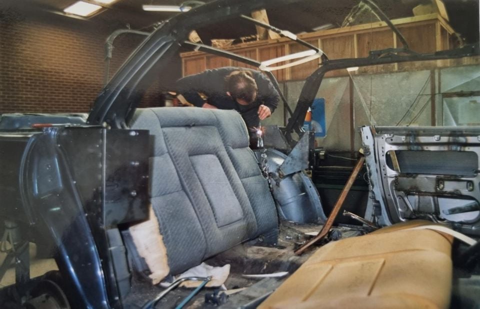 Holden Monaro Convertible prototype build