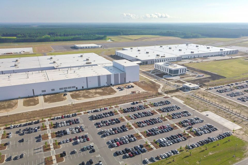 Volvo’s factory in South Carolina, USA