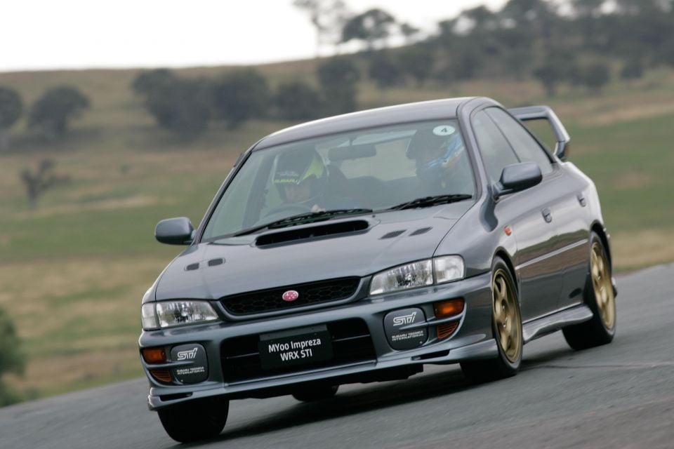 1st generation WRX STI.