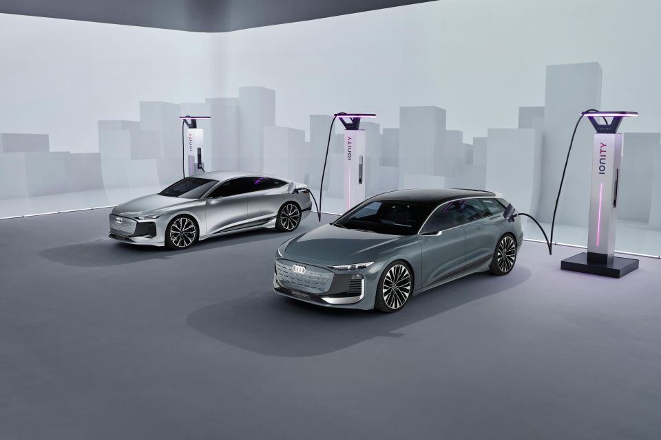 Audi A6 e-tron and A6 Avant e-tron concepts