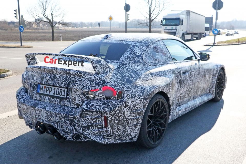 Previous spied prototype