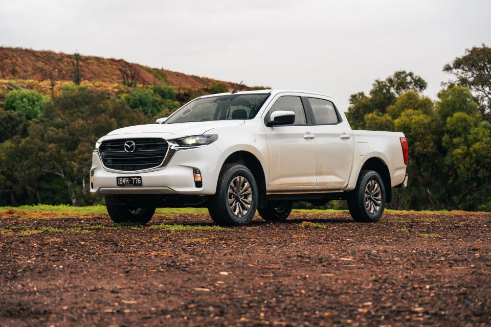 BT-50 XS dual-cab pickup shown