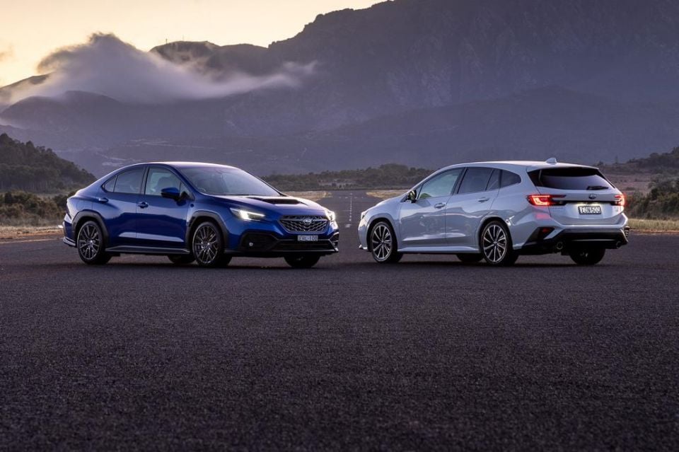 The standard WRX and WRX Sportswagon