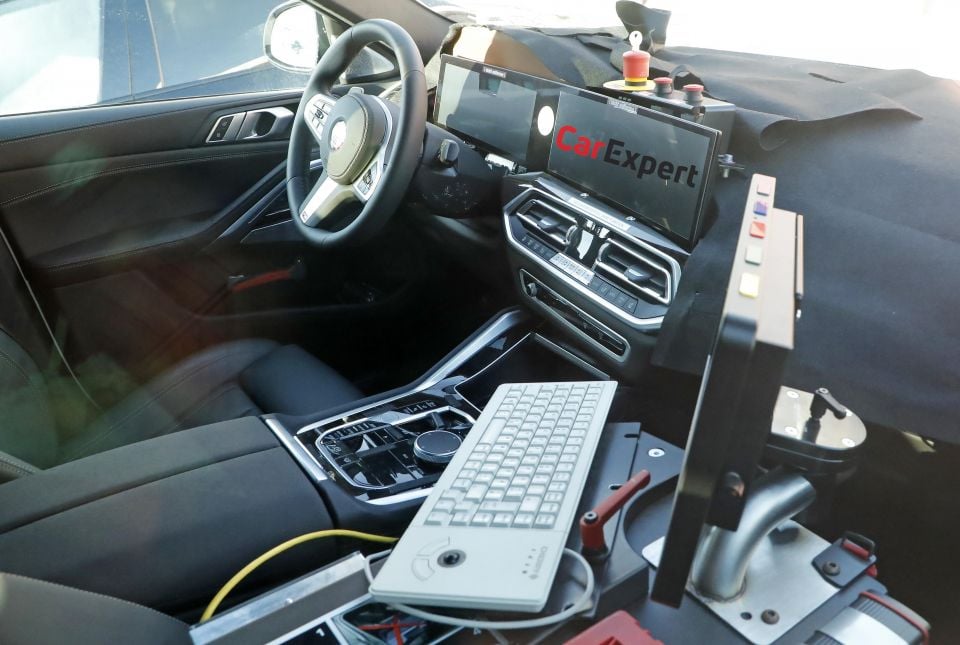 previous BMW X6 spy photo