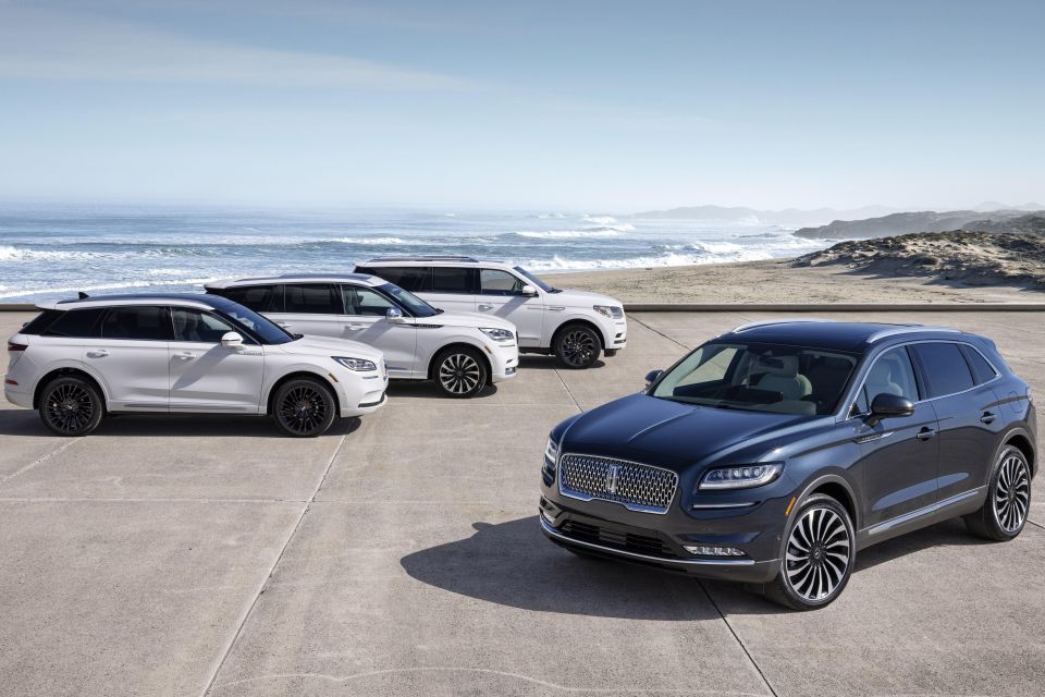 (l-r) Corsair, Aviator, Navigator, Nautilus