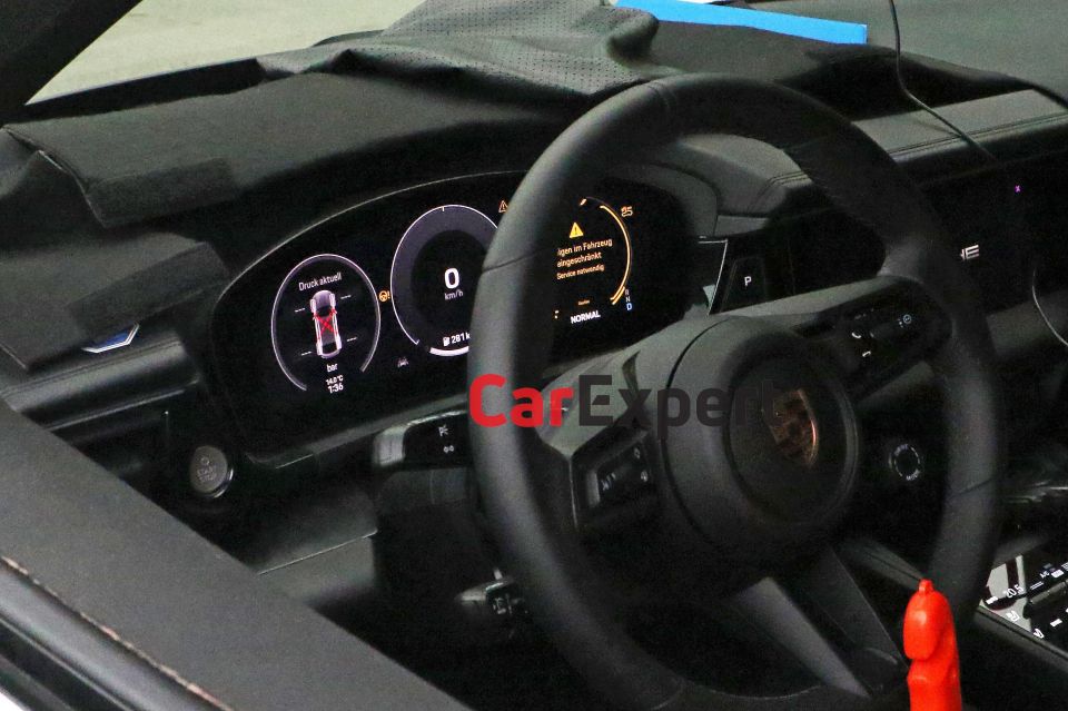 Previous spied prototype