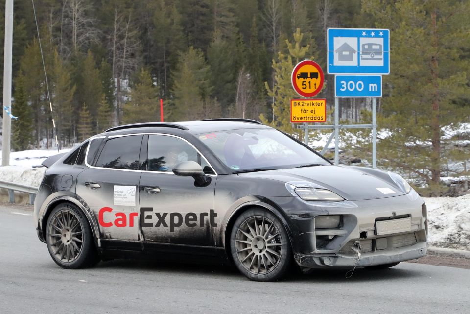 Macan EV prototype