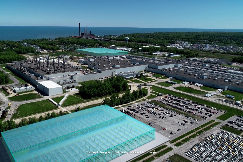 Ohio production plant expansion render