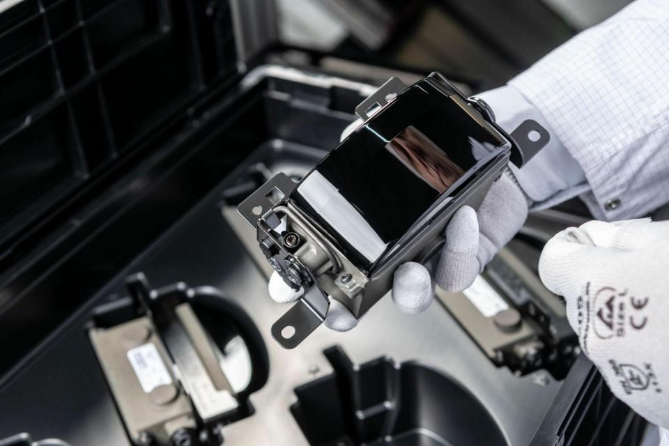 A Valeo LIDAR sensor