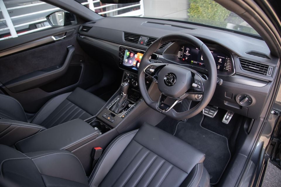 Sportline with optional leather interior pictured