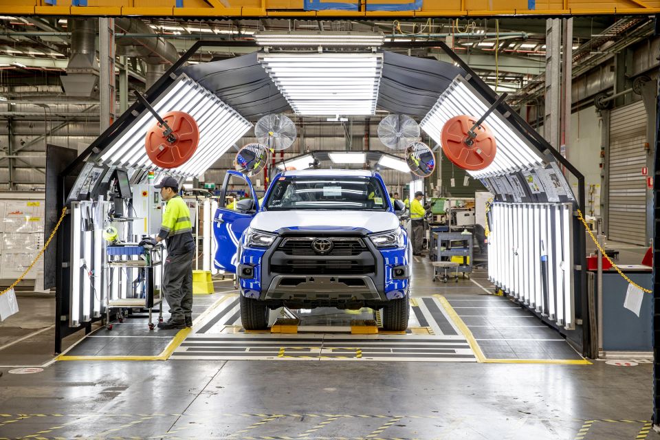 Toyota Australia Centre of Excellence line