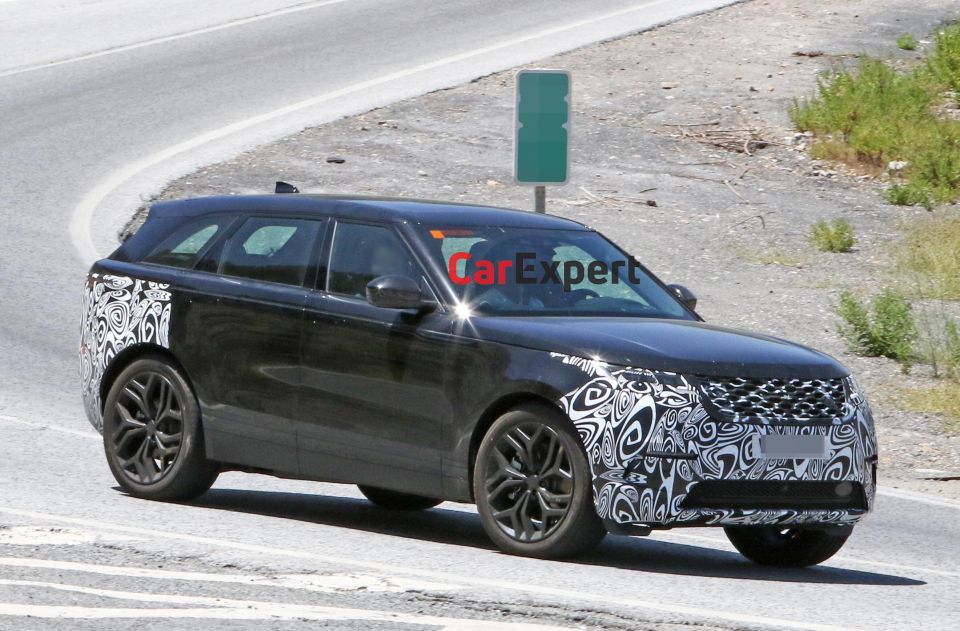 Range Rover Velar mule