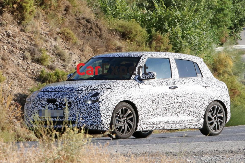 Previously spied prototype