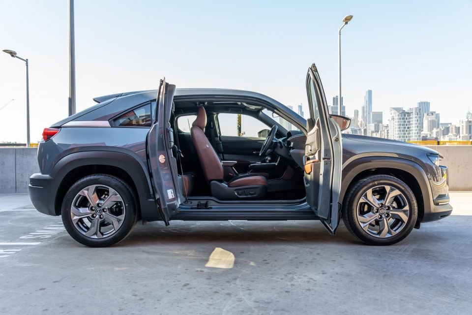The freestyle doors of Mazda’s MX-30