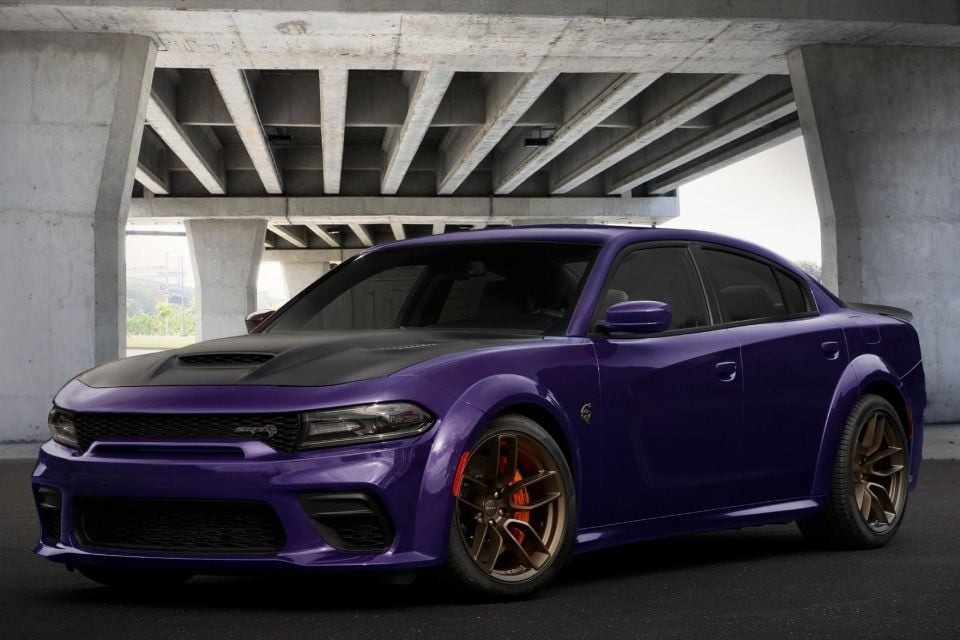 2023 Charger SRT Hellcat in Plum Crazy