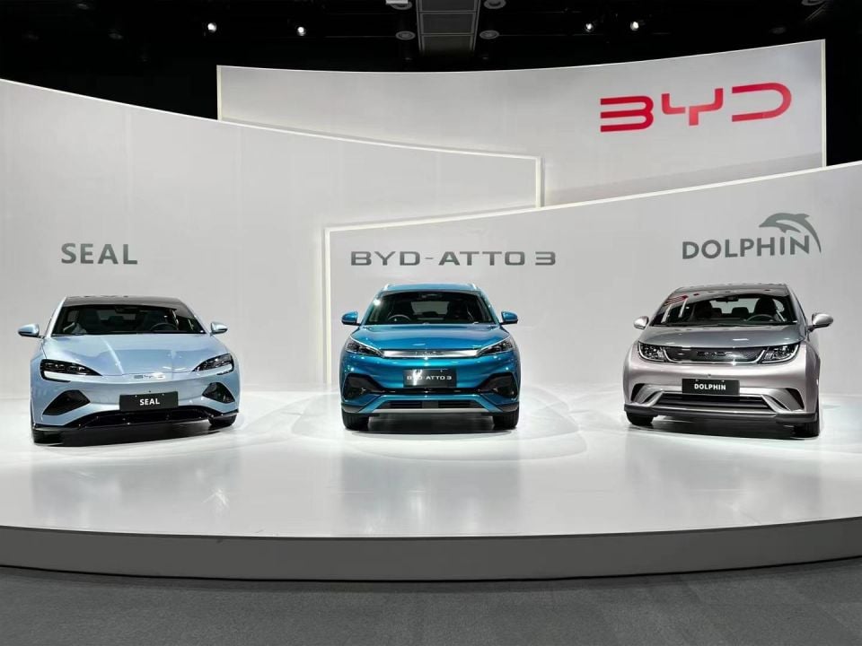 BYD’s Japanese launch event