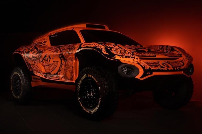 McLaren Racing Extreme E off-road racing entry