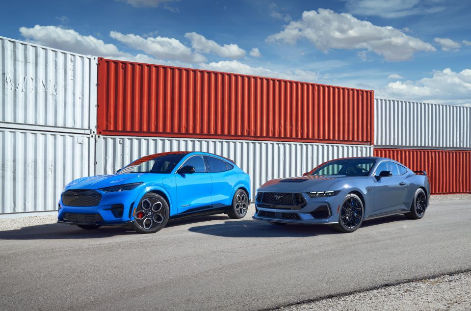 Mustang Mach-E and Mustang