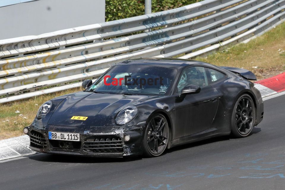 911 hybrid test mule