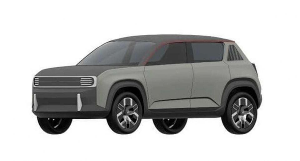 Renault 4 EV concept patent image
