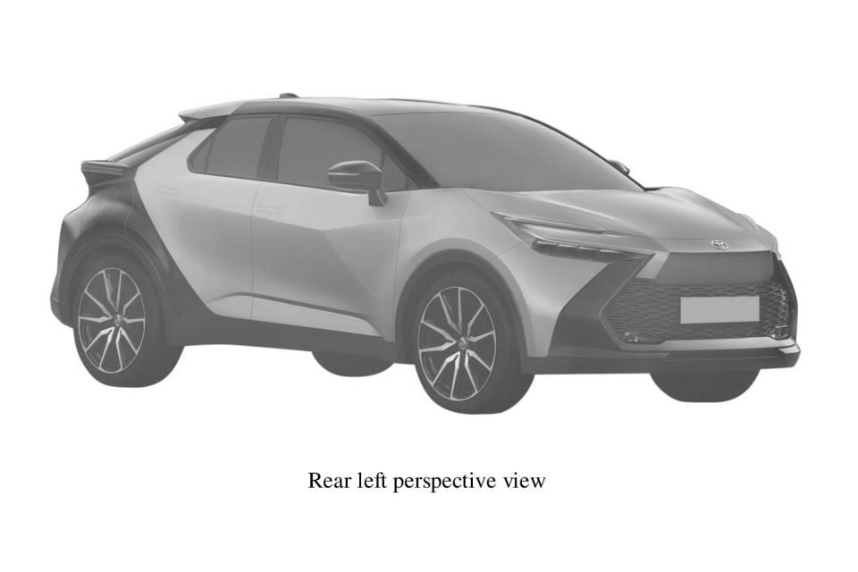 Small SUV in Toyota Australia patent filing