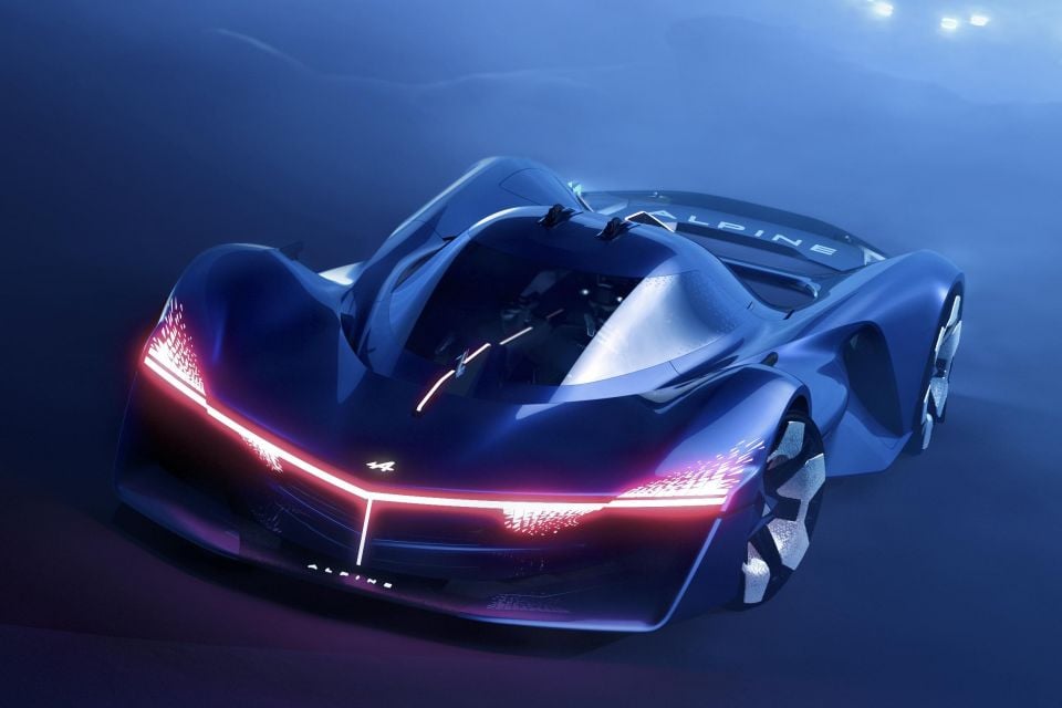 Alpine called the 2022 Alpenglow concept a “brand manifesto”