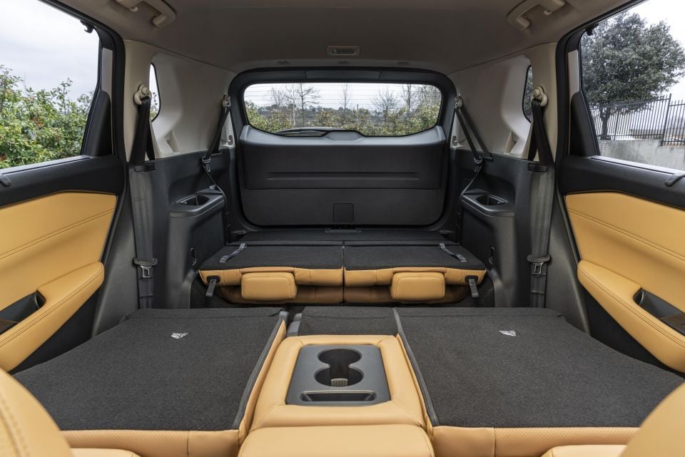 7-seat interior pictured