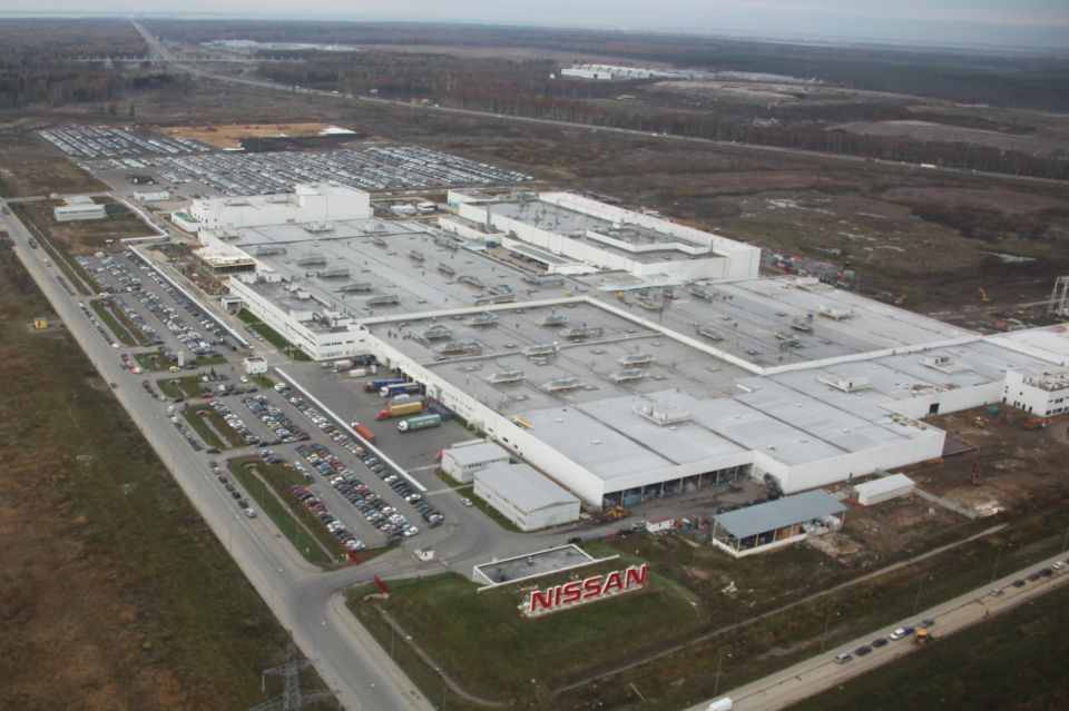 Nissan’s St Petersburg factory