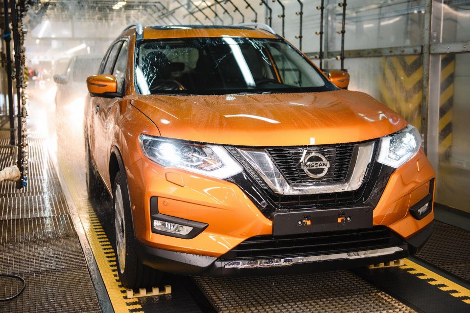 X-Trail production in 2018
