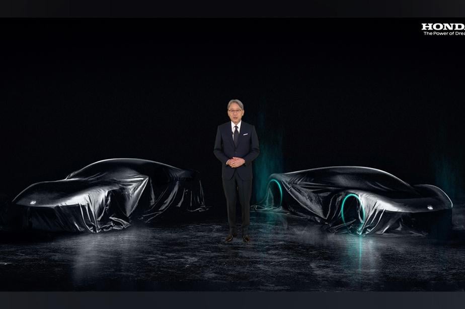 Prelude successor (left) and NSX successor (right)