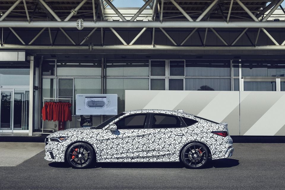 Acura Integra Type S ‘official’ testing images