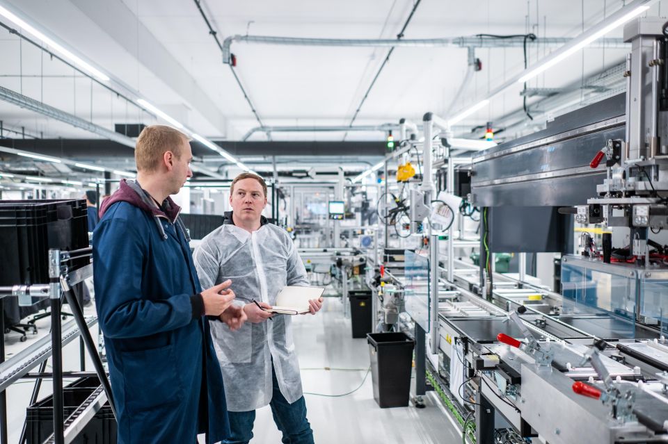 Rimac Nevera production facility