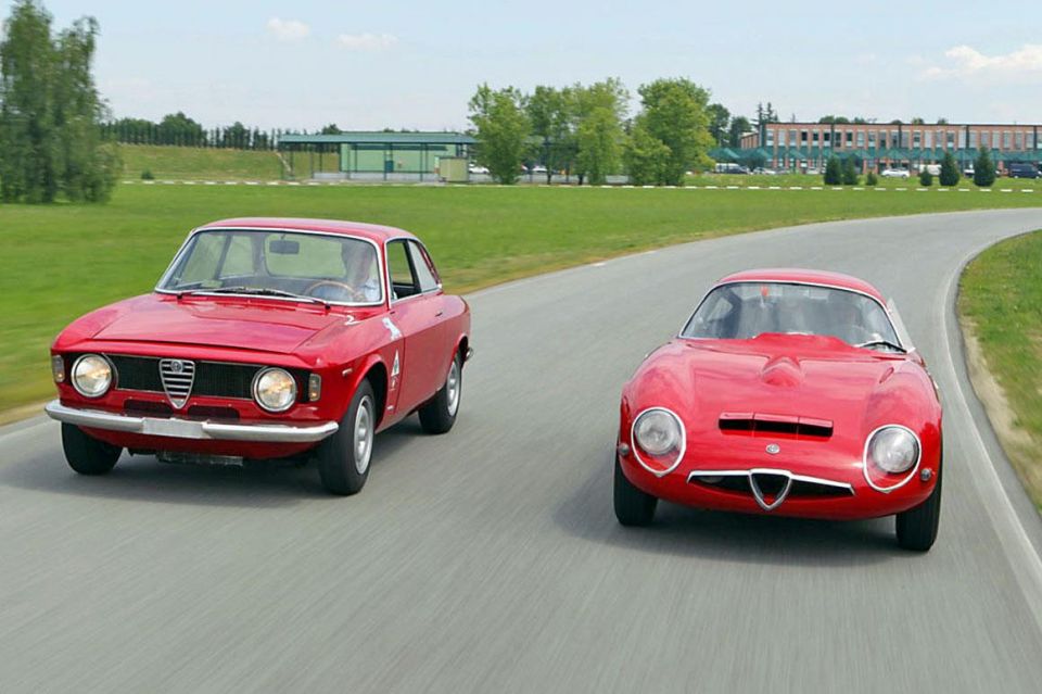 Alfa Romeo Giulia Sprint GTA and Giulia TZ