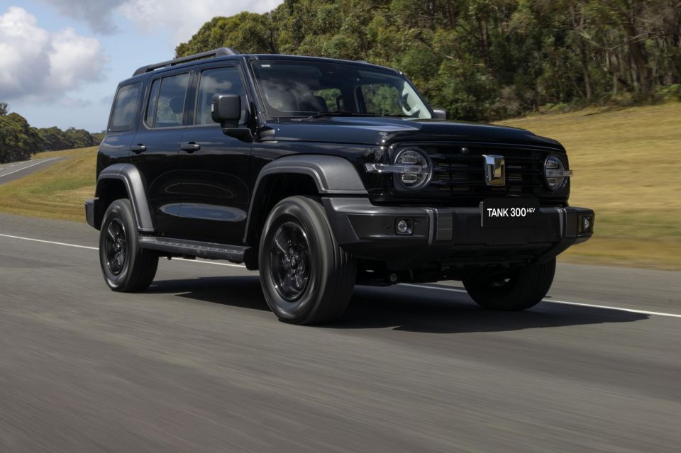 The GWM Tank 300 offers a hybrid here…