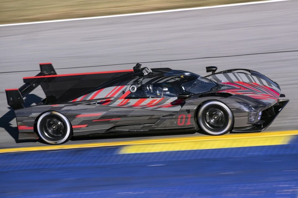 Cadillac V-LMDh enduro racer