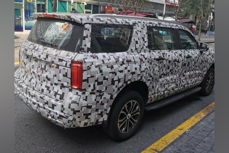 Previous spied prototype