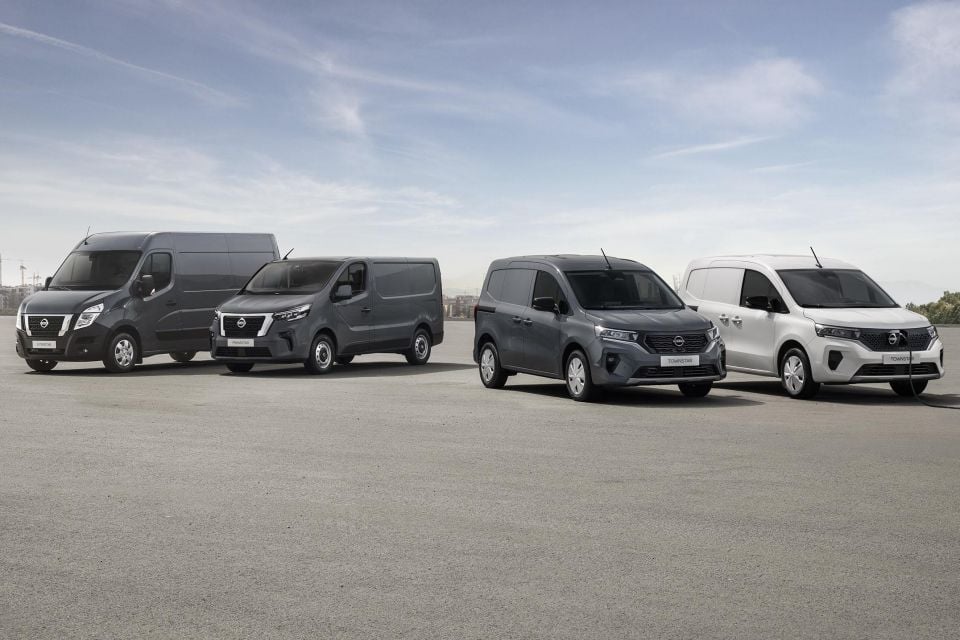 Nissan Interstar, Primastar, and Townstar
