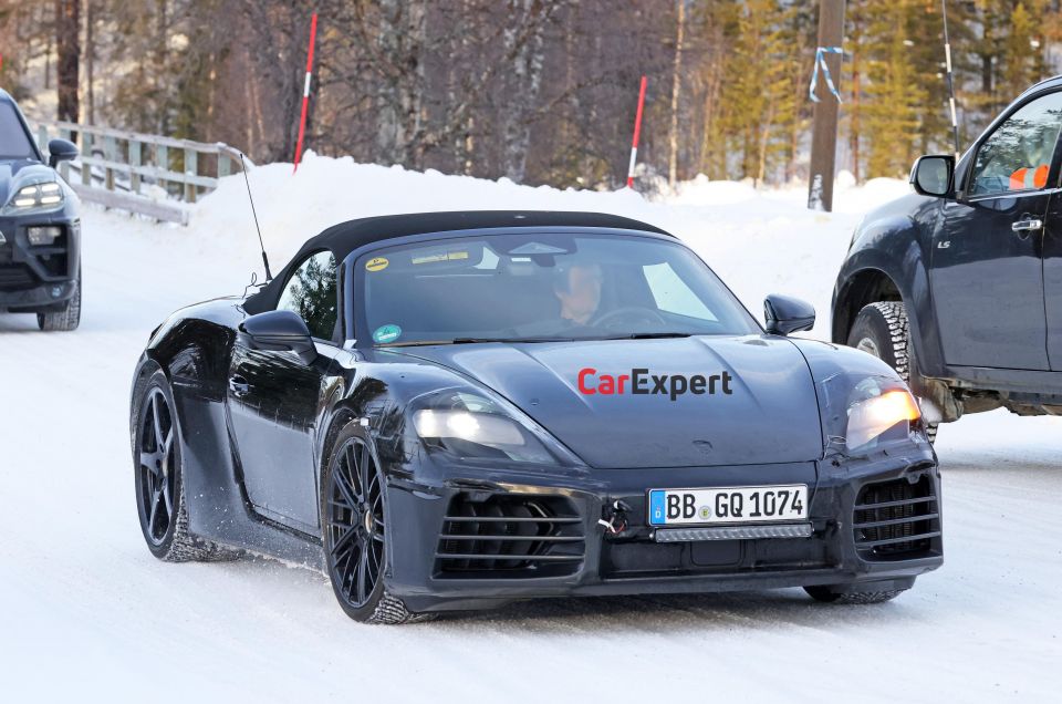 Electric 718 Boxster prototype