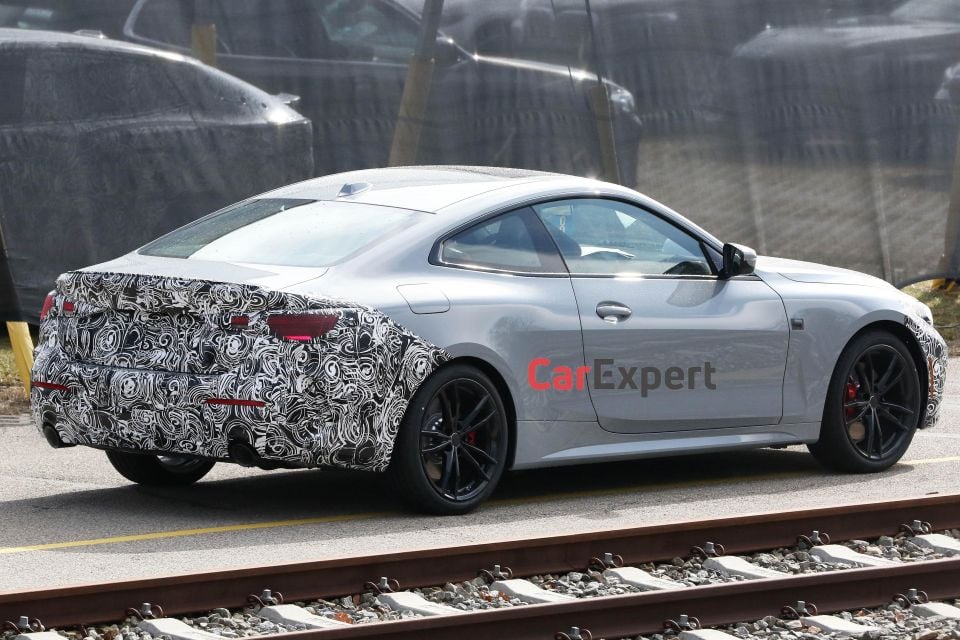 Previously spied 4 Series prototype