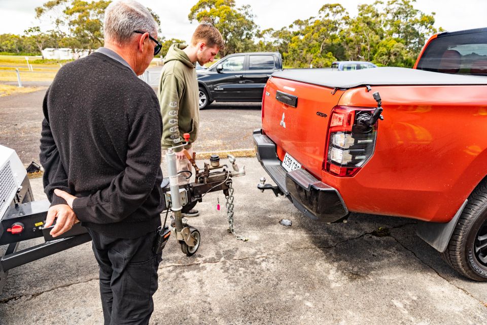 Where does the trailer go?