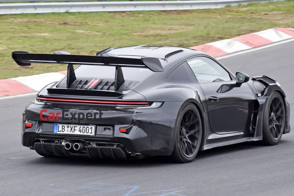 Previously spied prototypes throughout