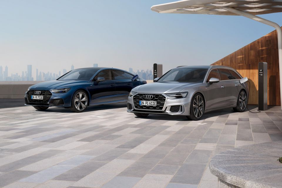 A7 and A6 TFSI e S line