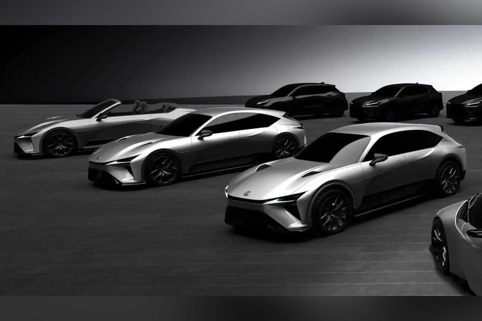 2021 Lexus electric vehicle teaser