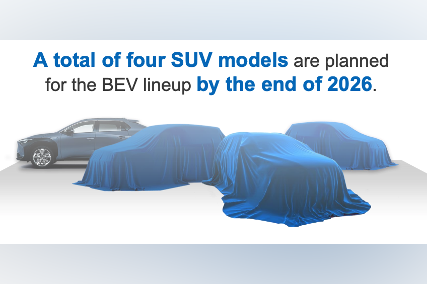 Subaru EV roadmap
