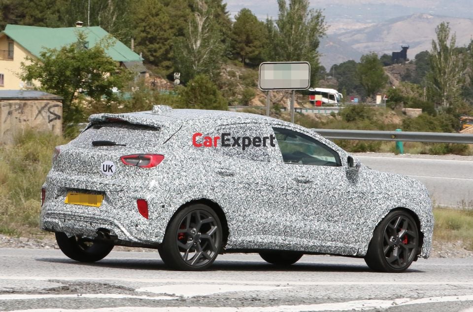Previously spied prototype
