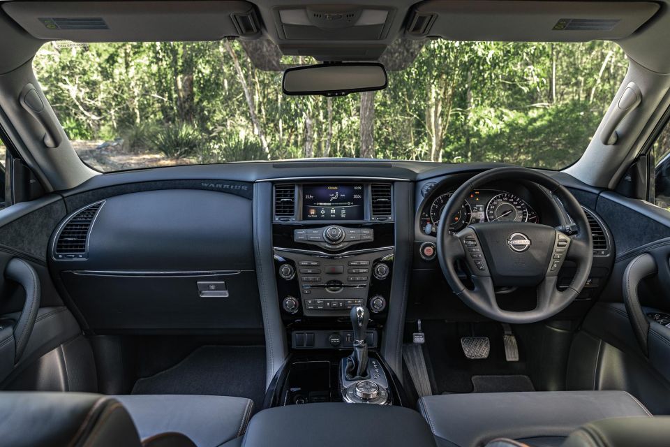 Inside the current Patrol