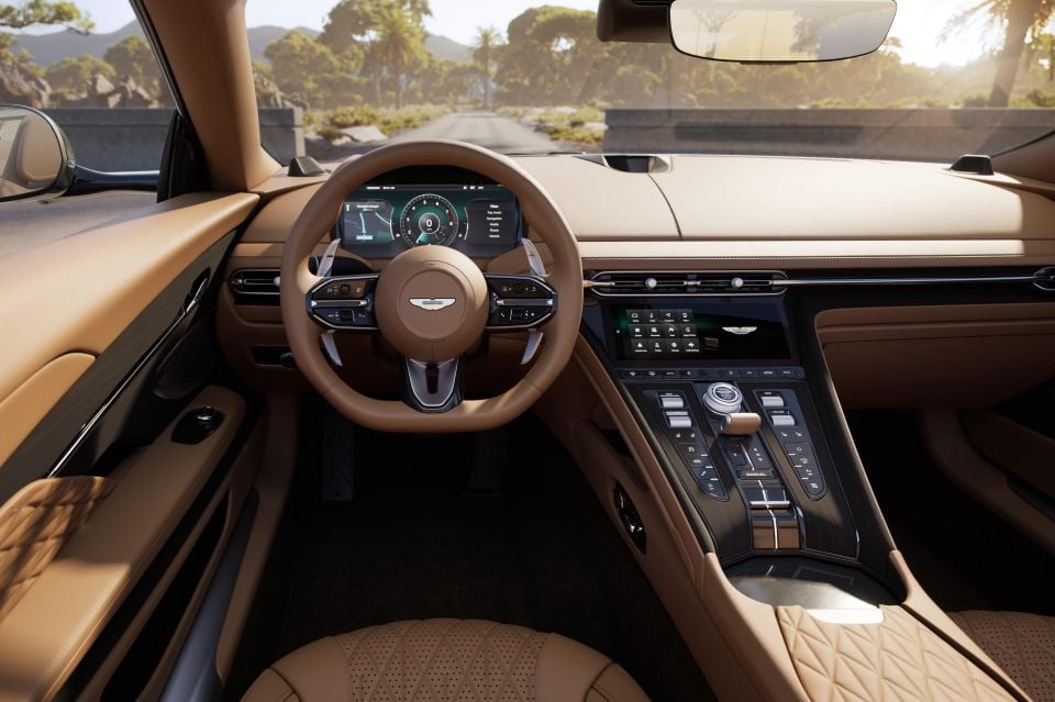 DB12 interior